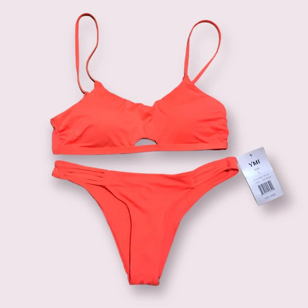 YMI juniors bikini set in size large